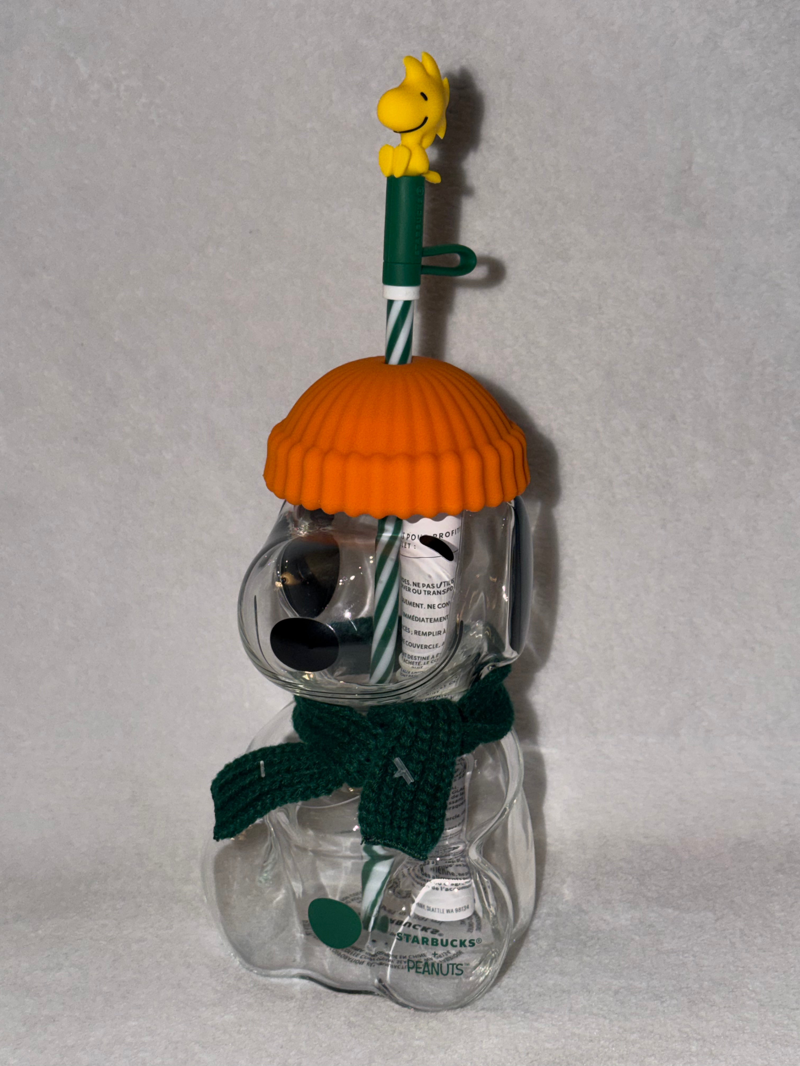 Starbucks x Peanuts Glass Tumbler