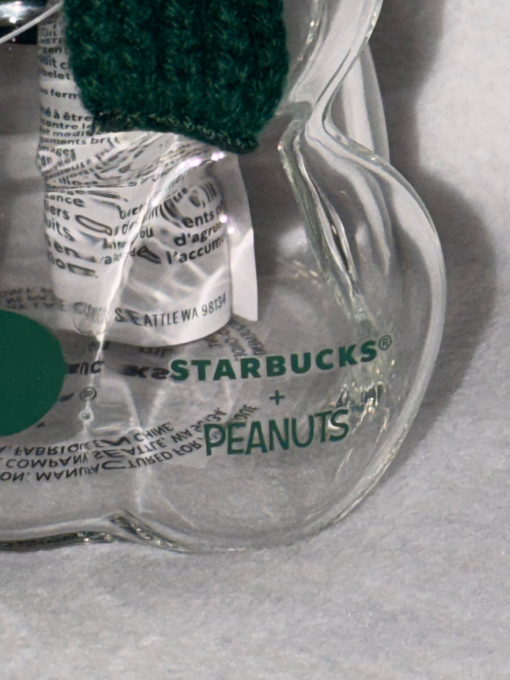 Starbucks x Peanuts Glass Tumbler